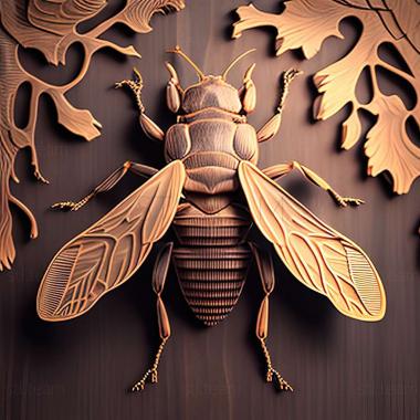 3D модель Hesperentomidae (STL)